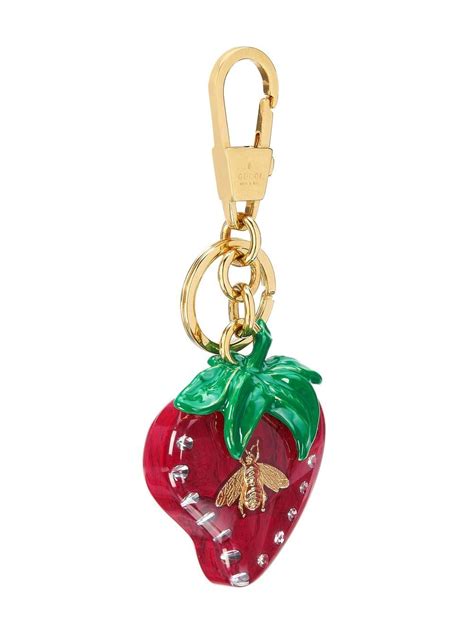gucci bee-shaped key chain
